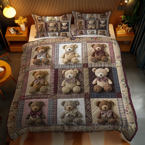 Classic Teddy Bear WN1003078CL Duvet Cover Set