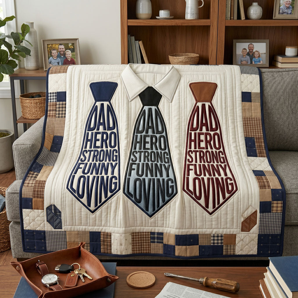Dad Hero Tie WN1006007CL Quilt