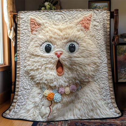 Fluffy Cat WN1303094CL Quilt