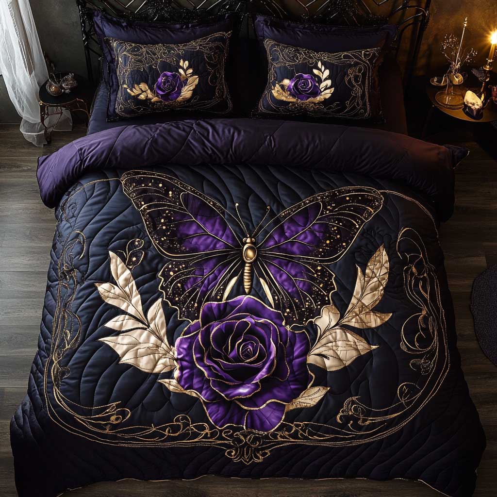 Mysterious Night Butterfly WP0801026CL Duvet Cover Set