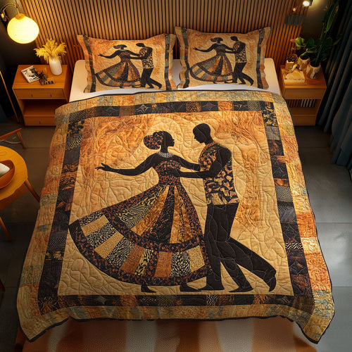 Dancing African Couple WN0703077CL Duvet Cover Set