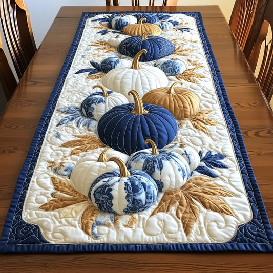 Pumpkins XR1209021CL Quilted Table Runner