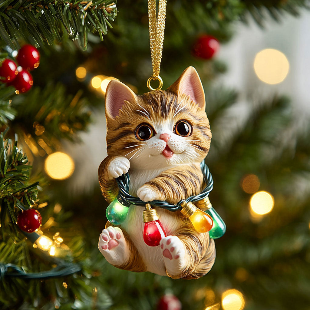Kitty Joy CP0312027CL Christmas Ornament