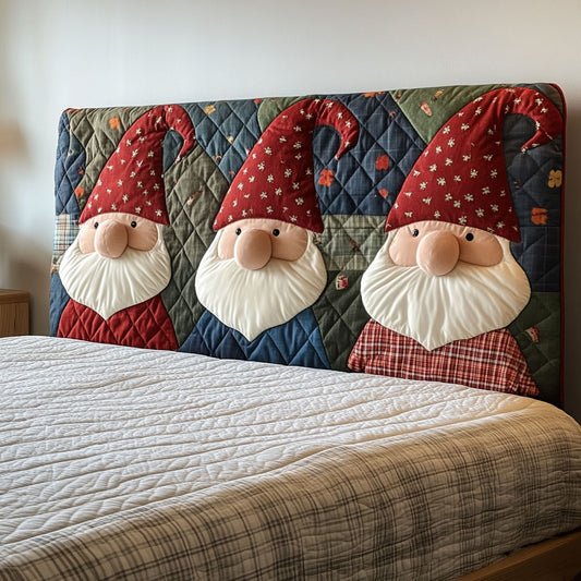 Frosty Gnomes CP0901058CL Quilted Headboard Slipcover