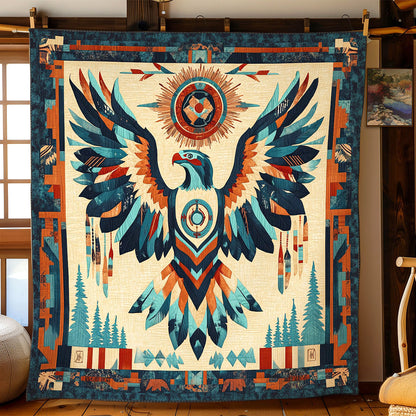 Charming Native Eagle CW0901048CL Quilt
