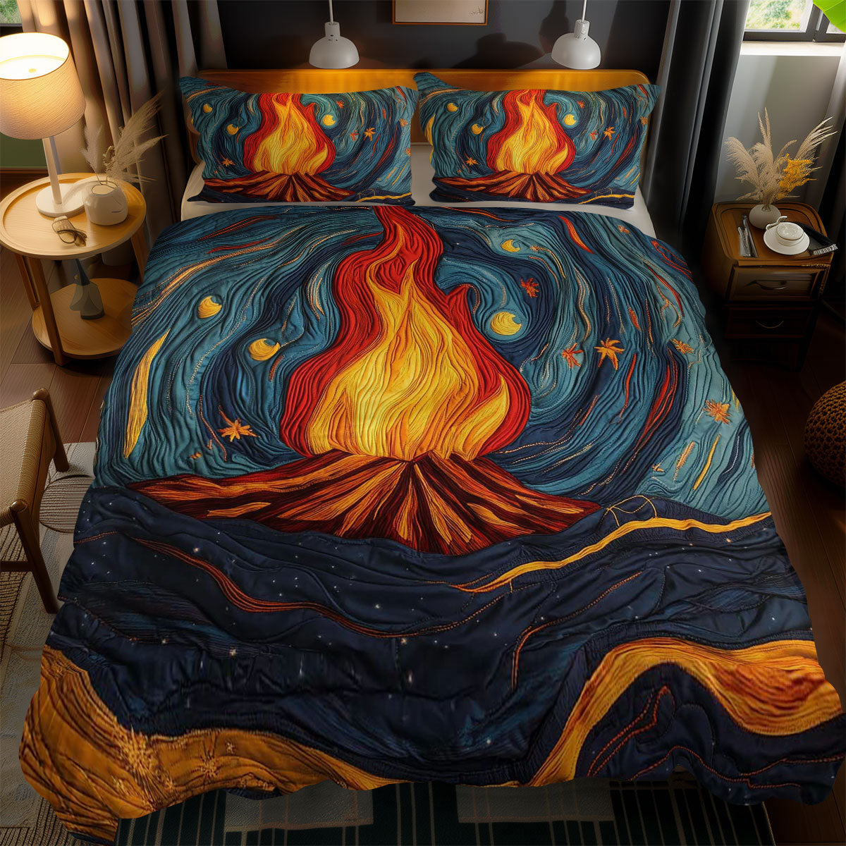 Cozy Campfire WN1202063CL Duvet Cover Set