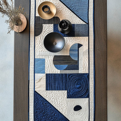 Curved Twilight WN0407094CL Quilted Table Runner