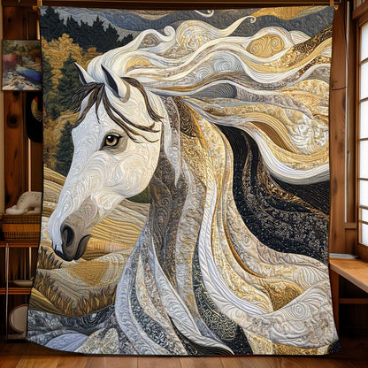 Majestic White Horse WP1202010CL Quilt