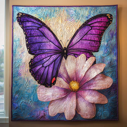 Violet Spirit Butterfly QA1601008CL Quilt