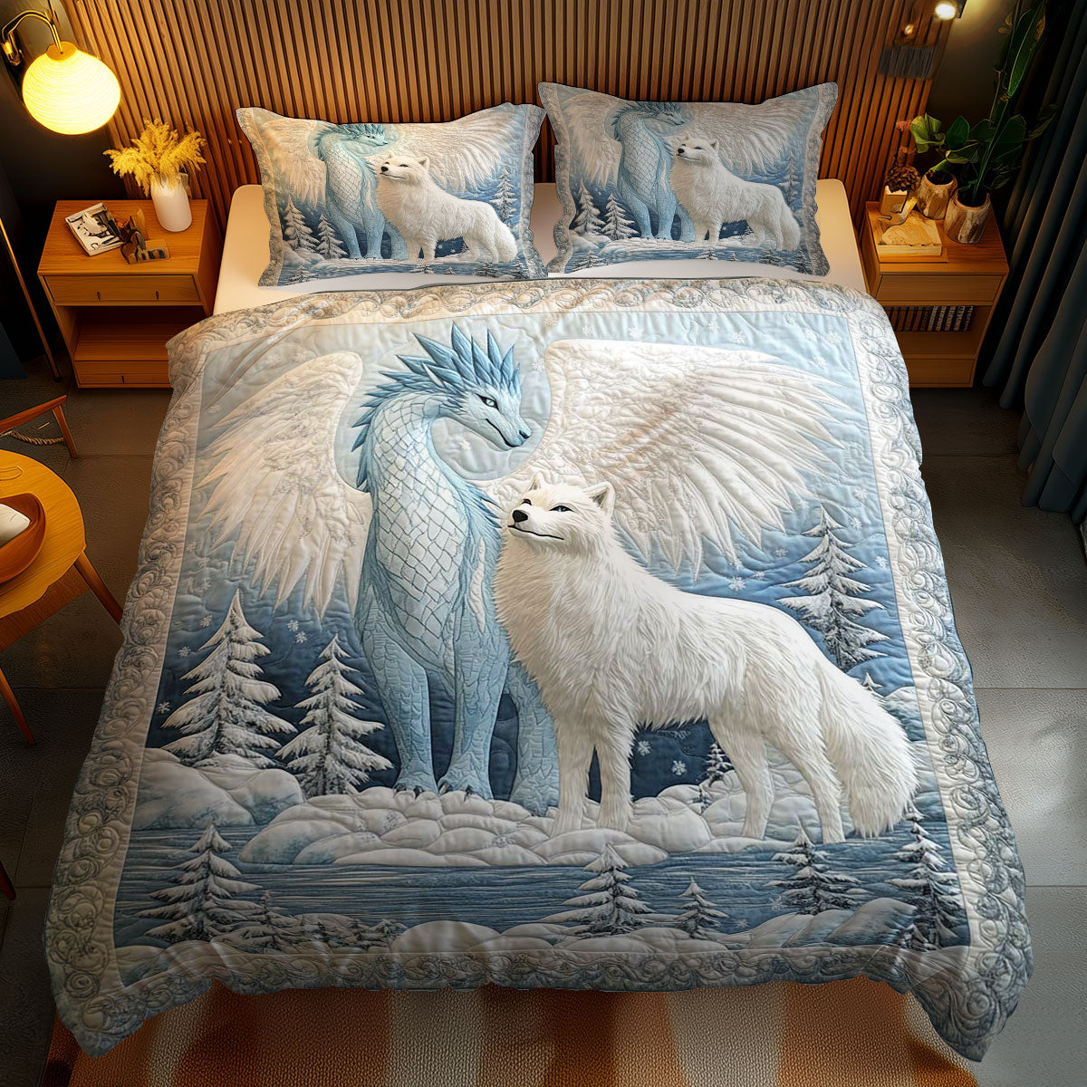 Guardian Dragon WN0303093CL Duvet Cover Set