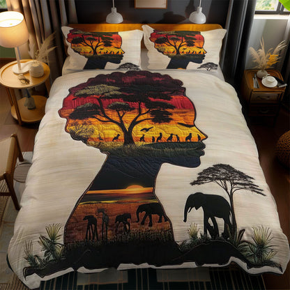 African Majesty WN0303078CL Duvet Cover Set