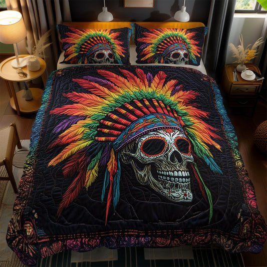 Tribal Skull WN0702104CL Duvet Cover Set