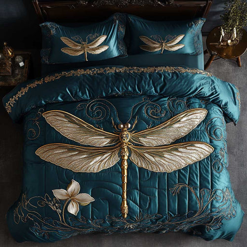 Luminous Dragonfly WN2402004CL Duvet Cover Set