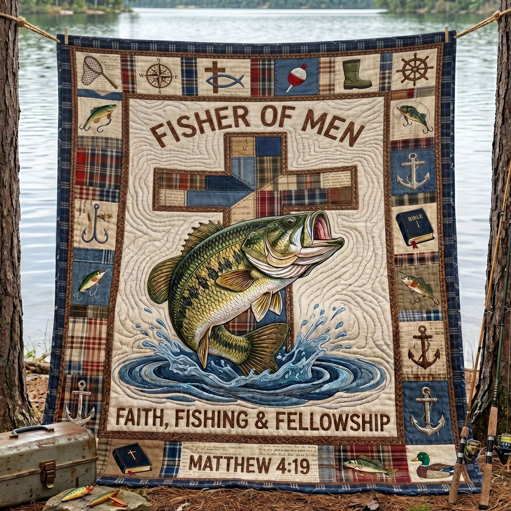 Fisher Of Men Faith WN2104012CL Quilt