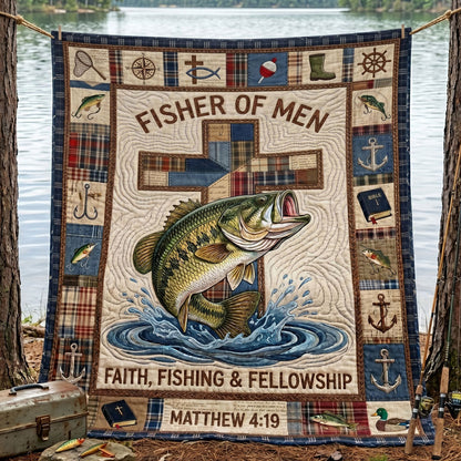 Fisher Of Men Faith WN2104012CL Quilt