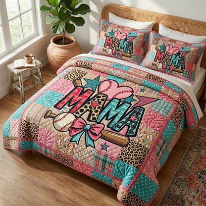 Mama Baseball Love WN0304008CL Duvet Cover Set