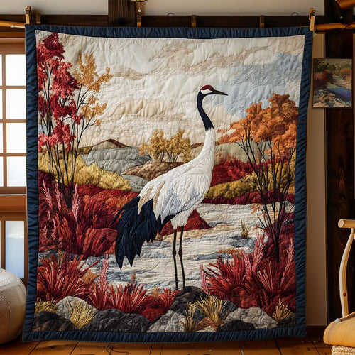 Serene Crane WN0502035CL Quilt