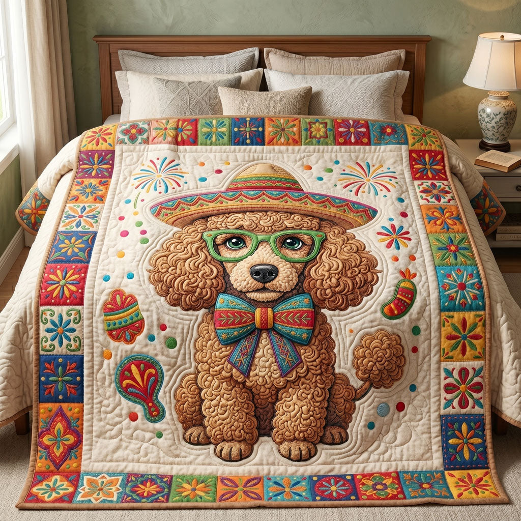 Fiesta Poodle WN1804007CL Quilt