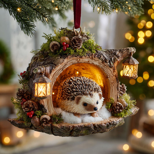 Hedgehog Charm CW0312014CL Christmas Ornament