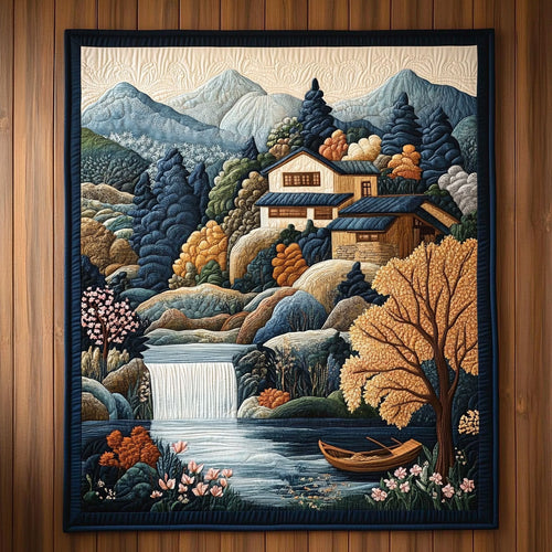 Timeless Mountain Scene KL1501009CL Quilt