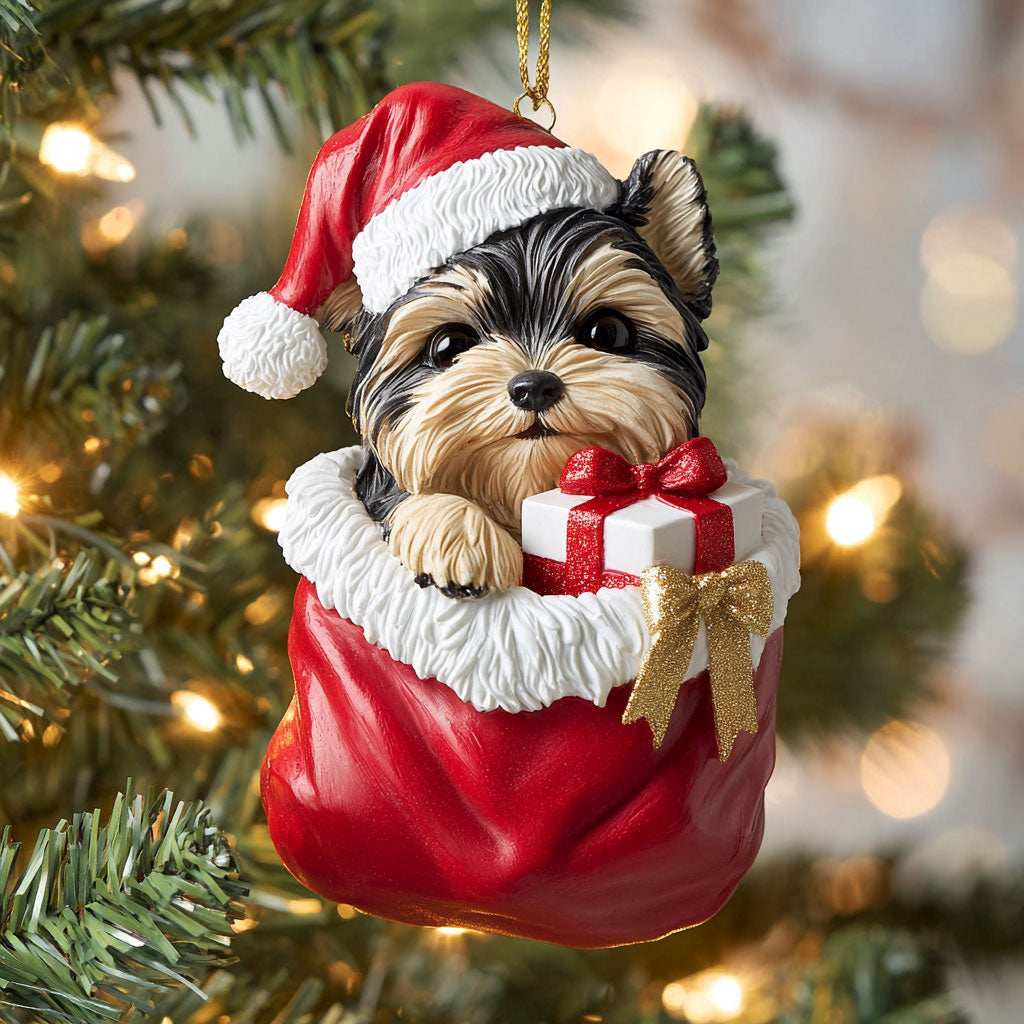 Puppy Joy CP1710042CL Christmas Ornament