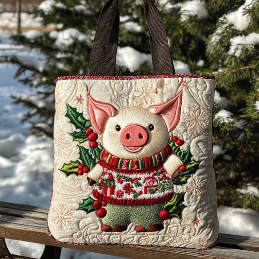 Golden Pig WN2910030CL Quilted Tote Bag