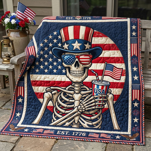 Stars And Bones Freedom WN3005013CL Quilt