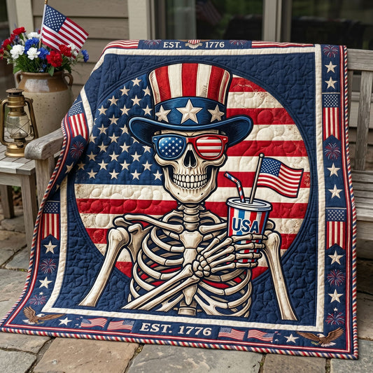 Stars And Bones Freedom WN3005013CL Quilt