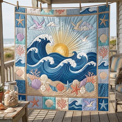 Coastal Sunrise WN2605005CL Quilt