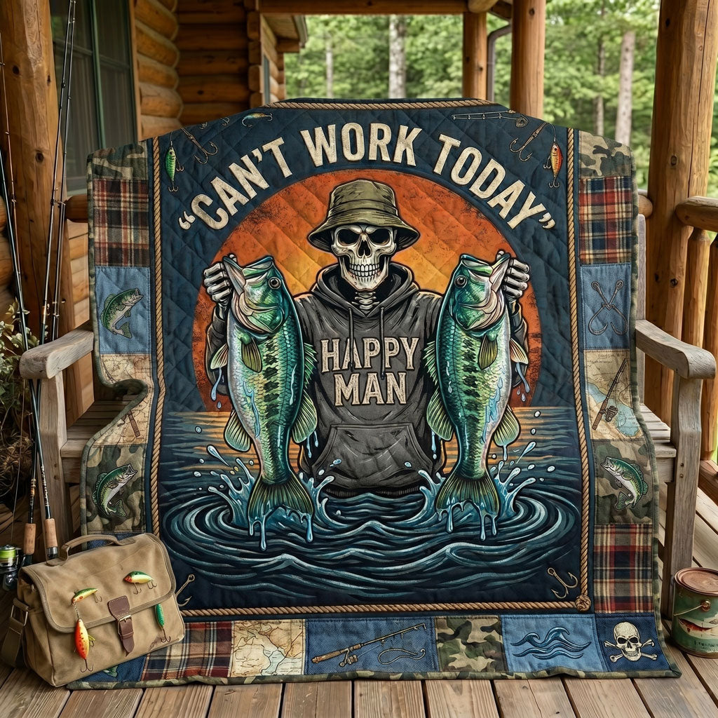 Bass Hunter Happy WN2305001CL Quilt