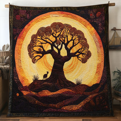 Aboriginal Baobab Totem WN1904014CL Quilt
