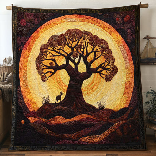 Aboriginal Baobab Totem WN1904014CL Quilt