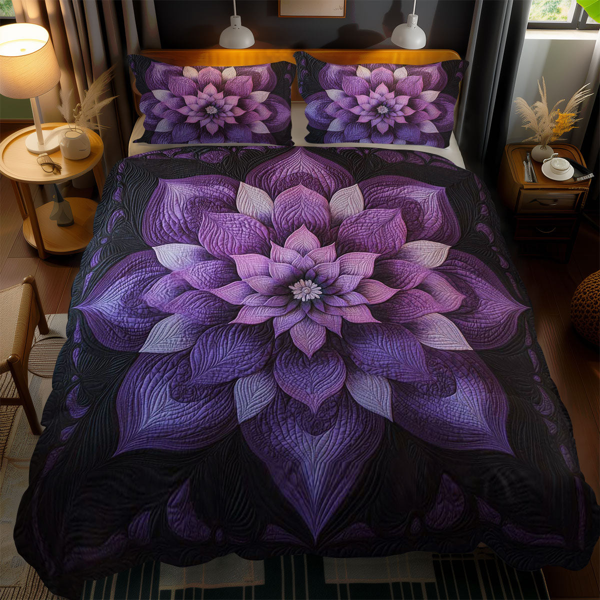 Twilight Flower WN0802090CL Duvet Cover Set