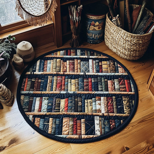 The Reading Circle WJ1406048CL Quilted Round Mat