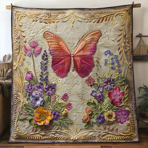 Spring Butterfly WN1201067CL Quilt