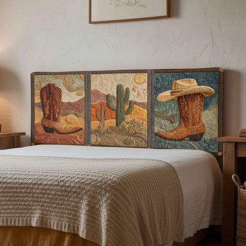 Western Charm CW2912039CL Quilted Headboard Slipcover