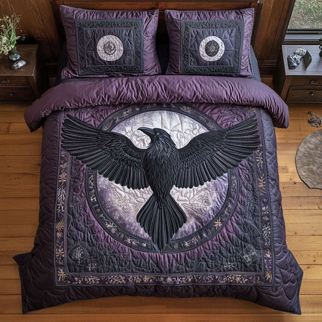Nocturne Raven CP1201068CL Duvet Cover Set