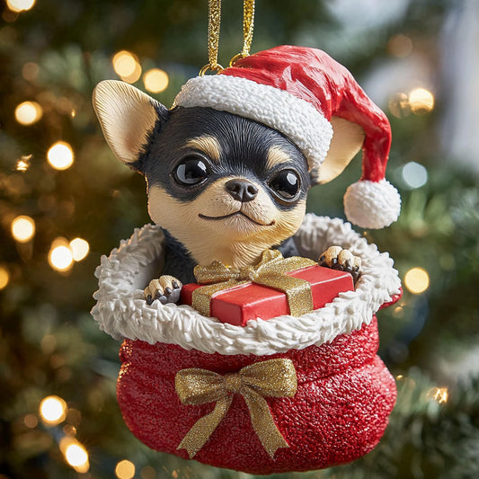 Chihuahua Blessing CP2010019CL Christmas Ornament