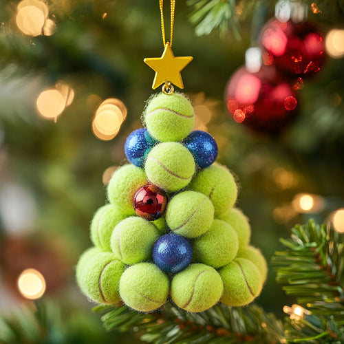 Tennis Star CW2311052CL Christmas Ornament