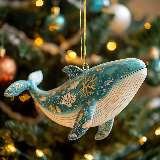 Blue Whale CP2611147CL Christmas Ornament