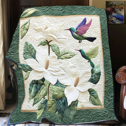 Hummingbird Magnolia WP0802015CL Quilt