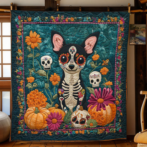 Chihuahua Of The Dead WN2201016CL Quilt