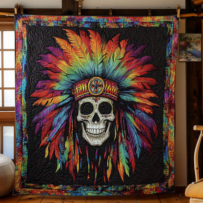 Tribal Skull WN0702055CL Quilt