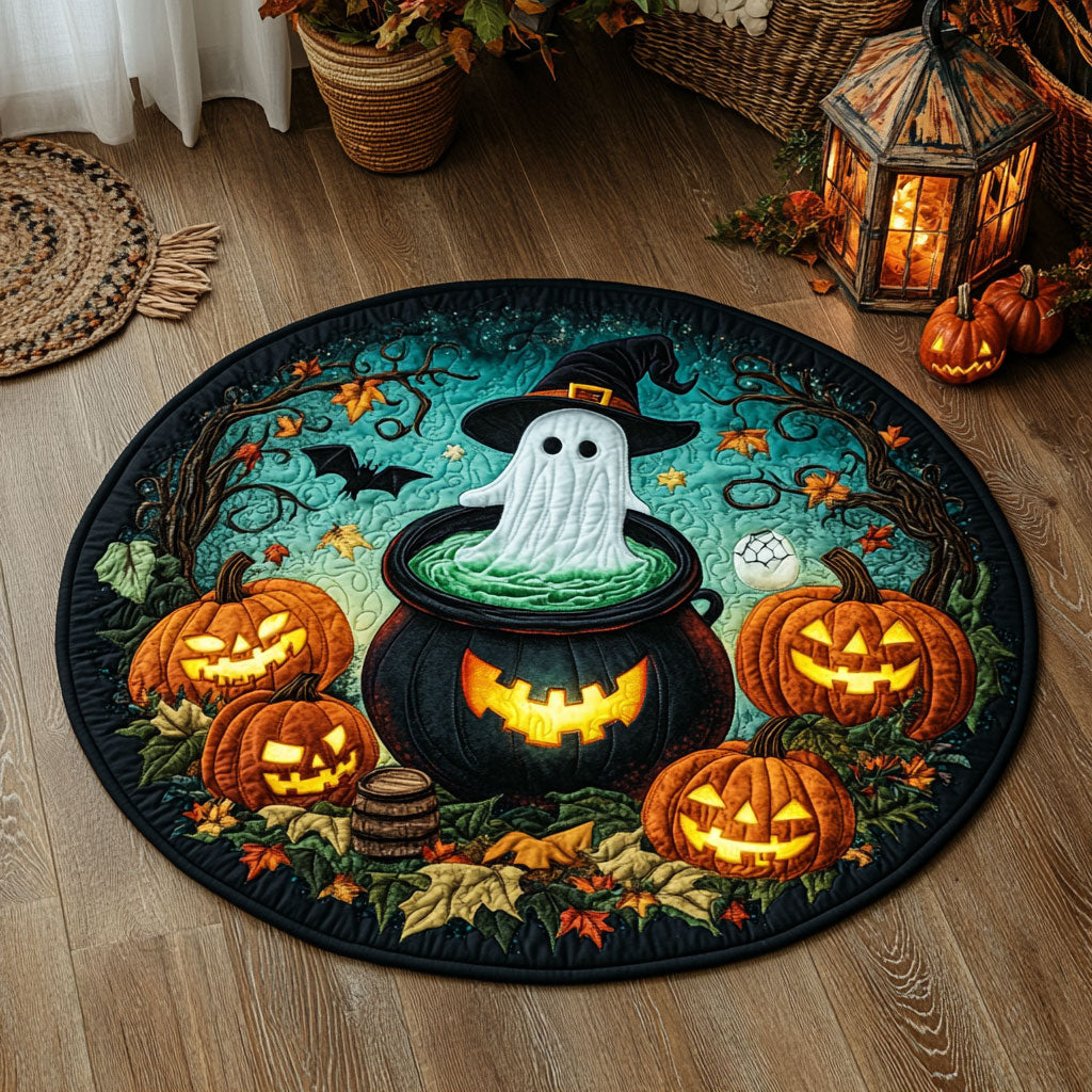 The Cauldron Grove WJ2607045CL Quilted Round Mat