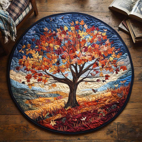 Golden Maple WN3103028CL Quilted Round Mat