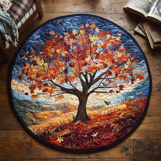 Golden Maple WN3103028CL Quilted Round Mat