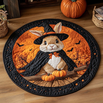 Pumpkin Sorcery CP0410060CL Quilted Round Mat