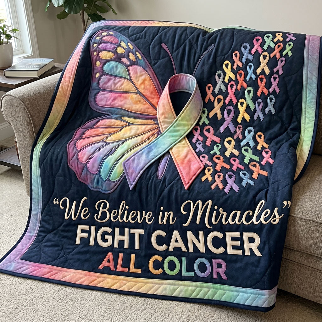 Believe in Miracles Butterfly Support WN2404002CL Quilt