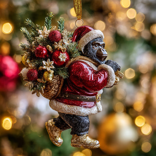 Christmas Big Foot CW0212012CL Christmas Ornament