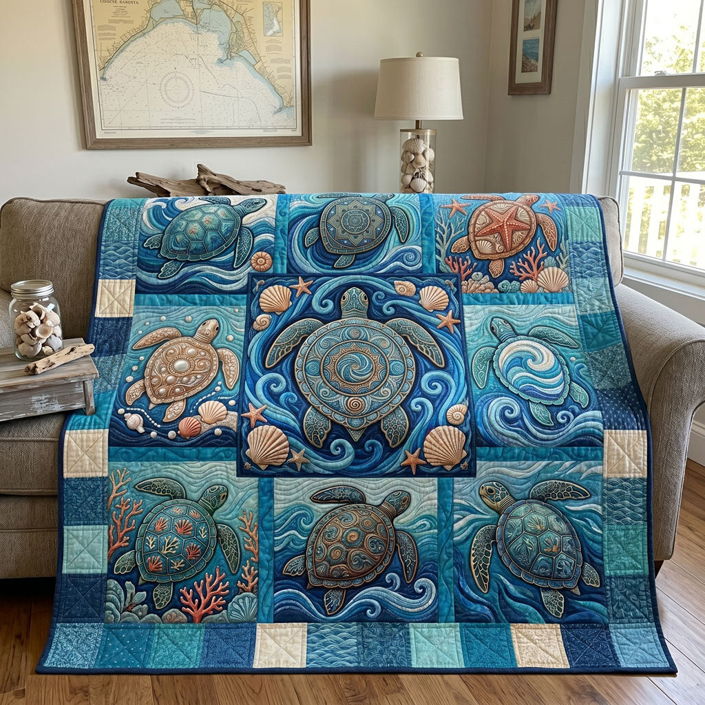Coastal Turtle Collection WN0906002CL Quilt